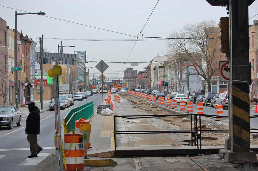 Girard Avenue at Front Street February 2012