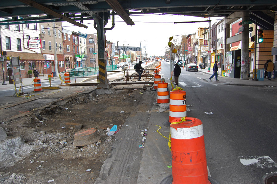Girard Avenue at Front Street February 2012
