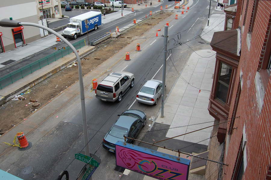 Girard Avenue at Front Street February 2012