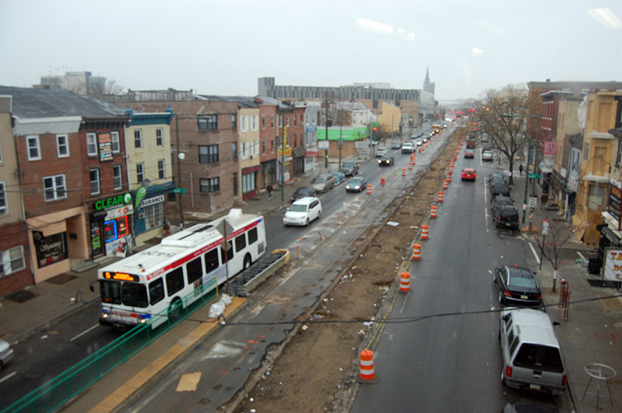 Girard Avenue at Front Street February 2012