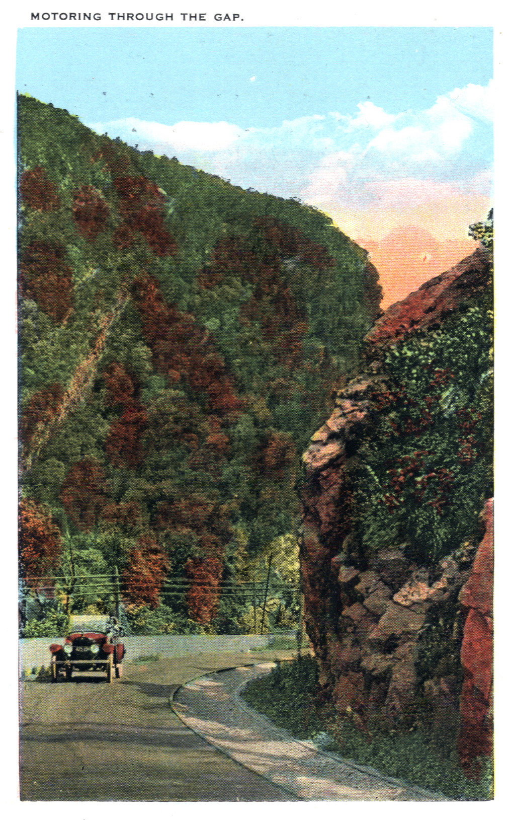 Delaware Water Gap postcard