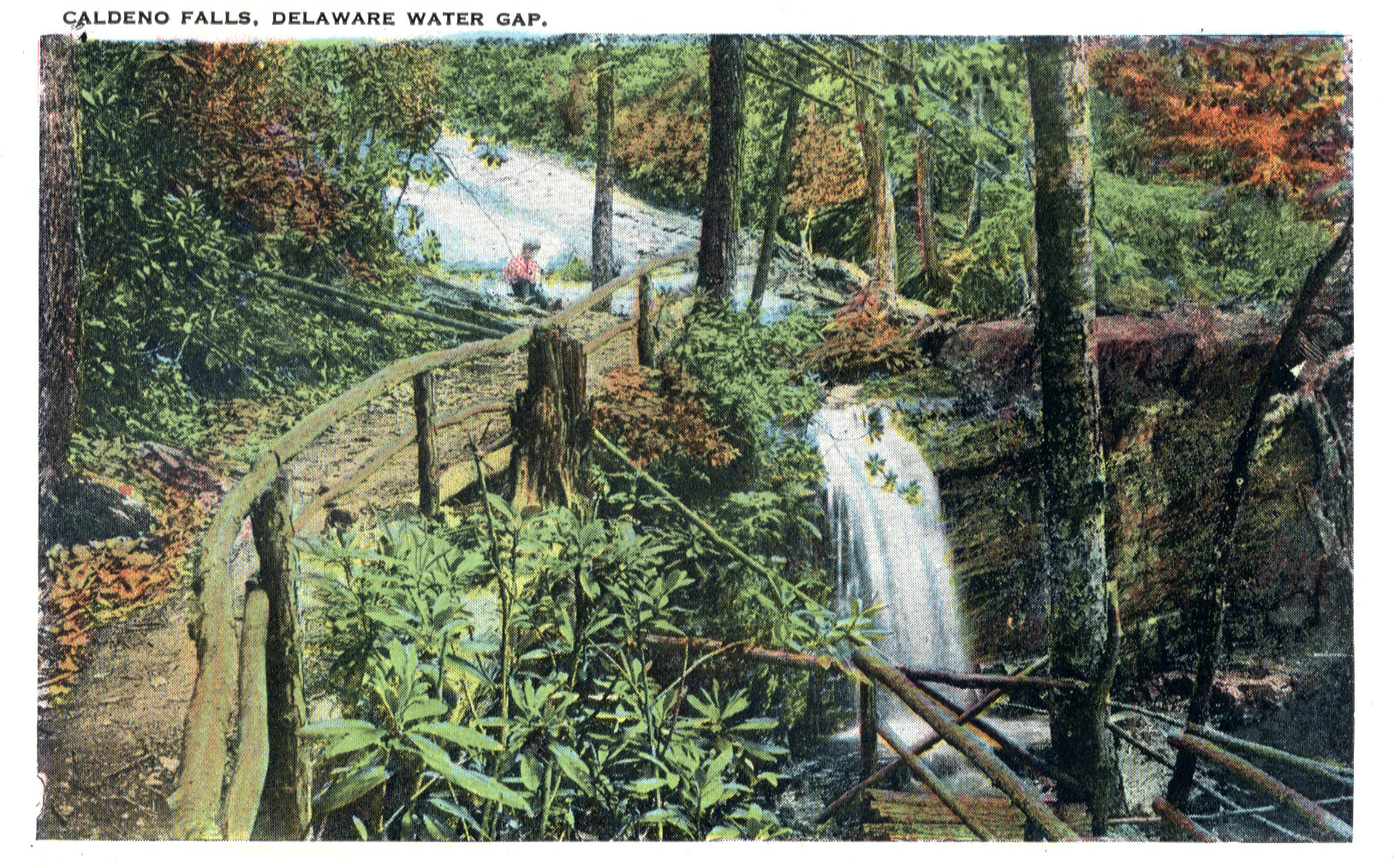 Delaware Water Gap postcard