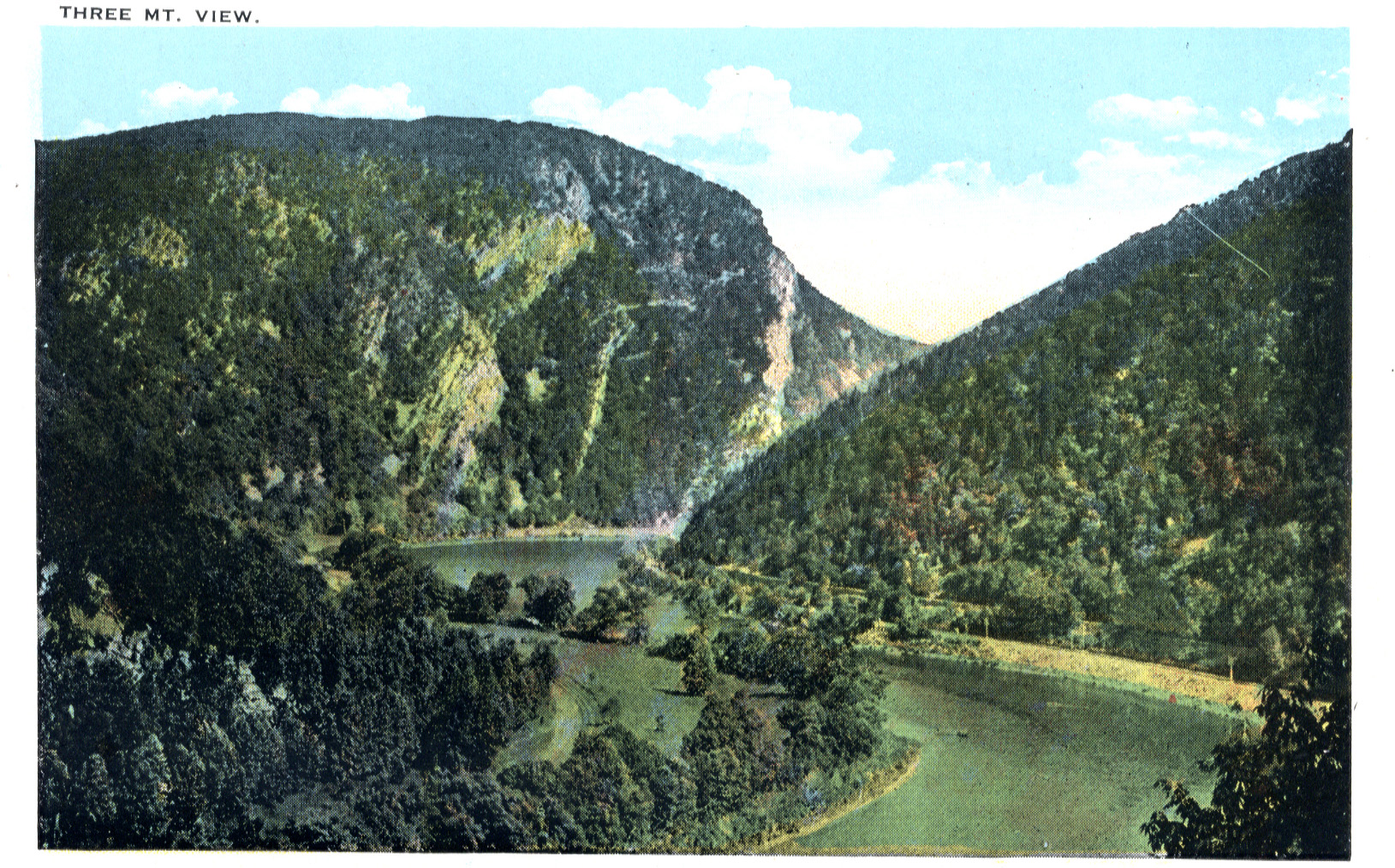 Delaware Water Gap postcard