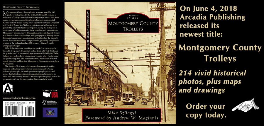 Montgomery County Trolleys book