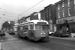 air car on Woodland Avenue