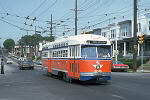 SEPTA 'gulf oil' 2728 on Wyoming Ave