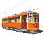 PRT Orange Trolley