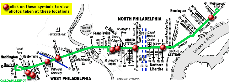 Route 15 map