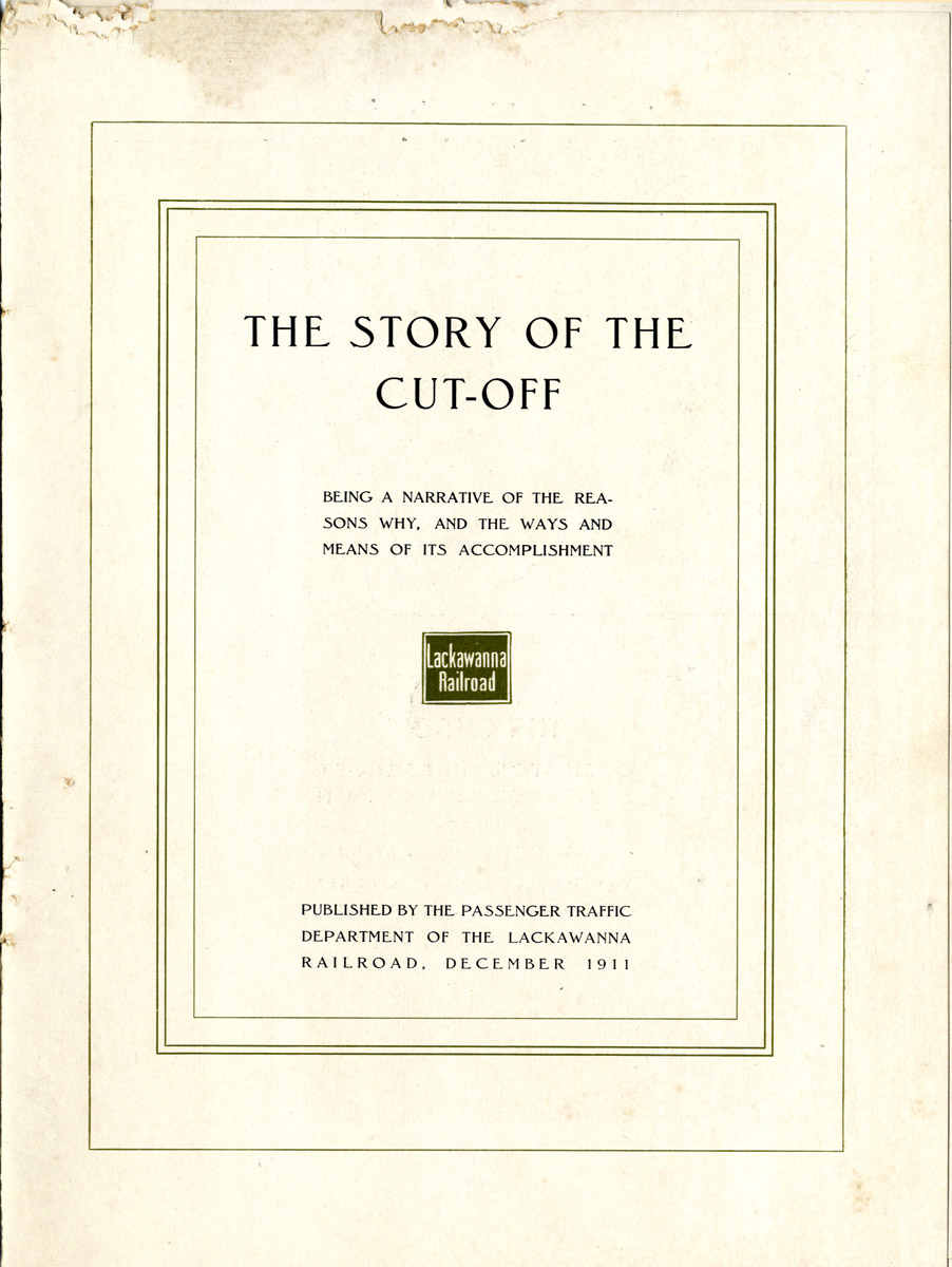 Lackawanna Cutoff 1911 brochure