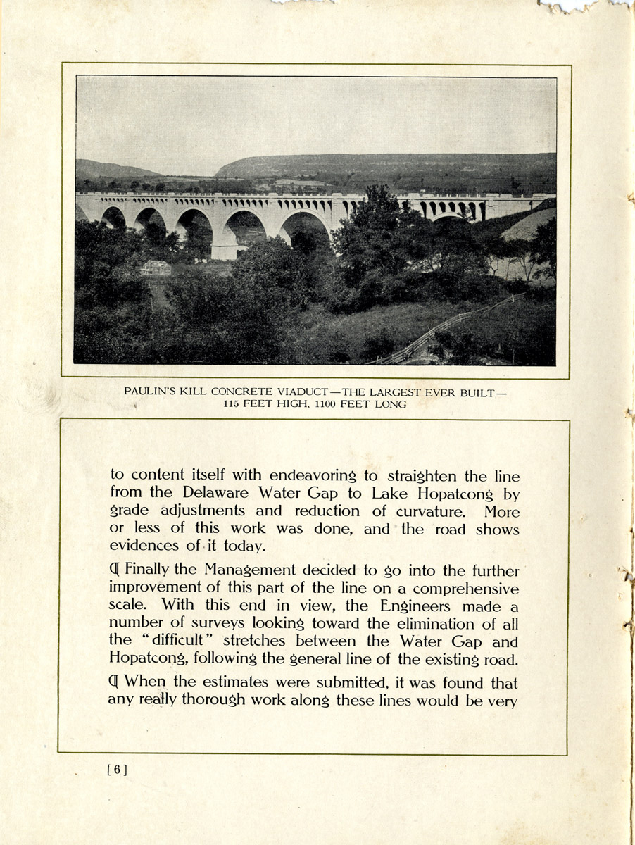 Lackawanna Cutoff 1911 brochure