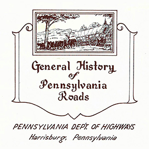 General History of Pennsylvania Roads index page