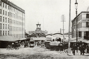 1884 Market St cable cars