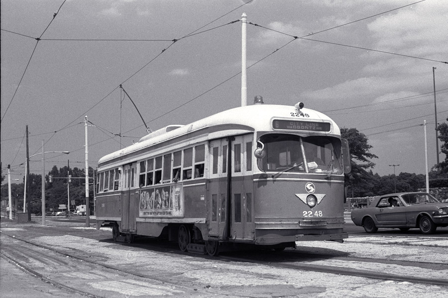 ex-TTC 2248 in Cheltenham Township