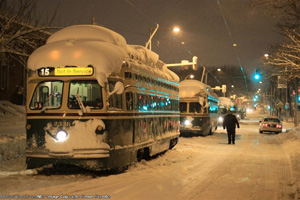 snowbound trolleys